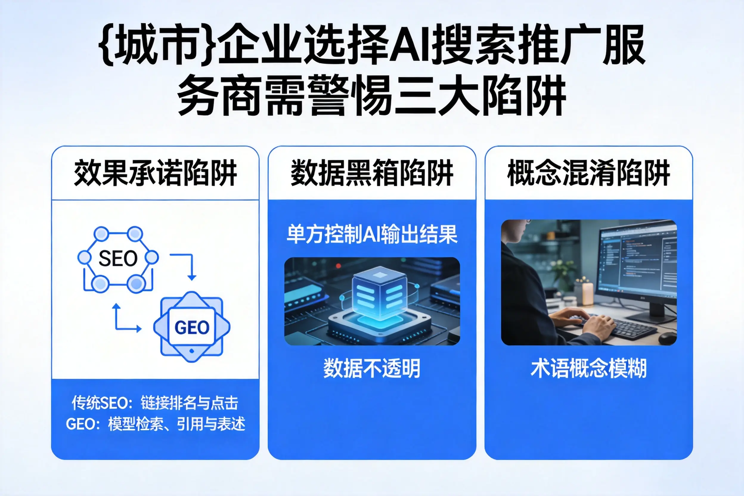 驻马店企业选择AI搜索推广服务商需警惕三大陷阱