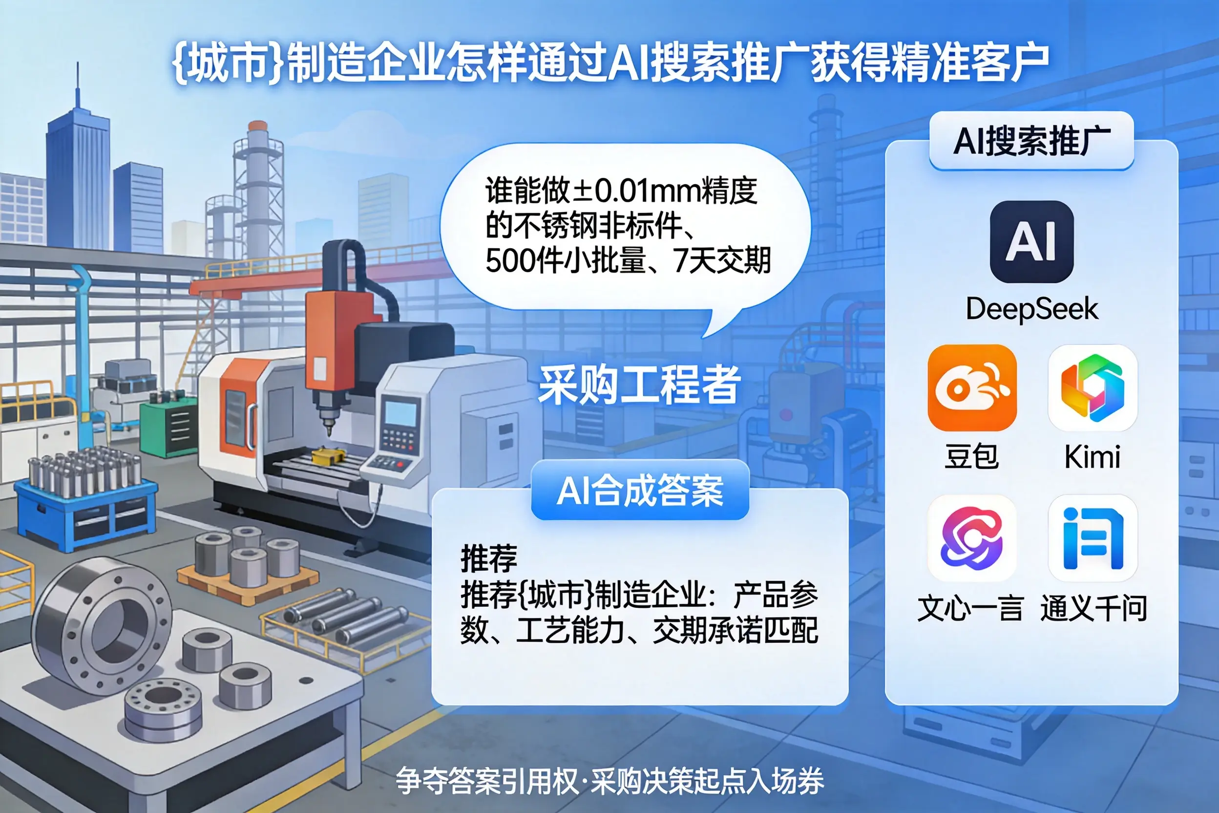 驻马店制造企业怎样通过AI搜索推广获得精准客户