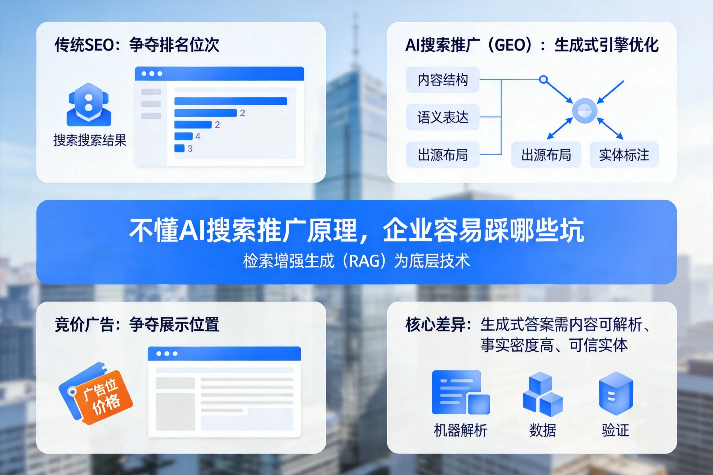 不懂AI搜索推广原理，驻马店企业容易踩哪些坑