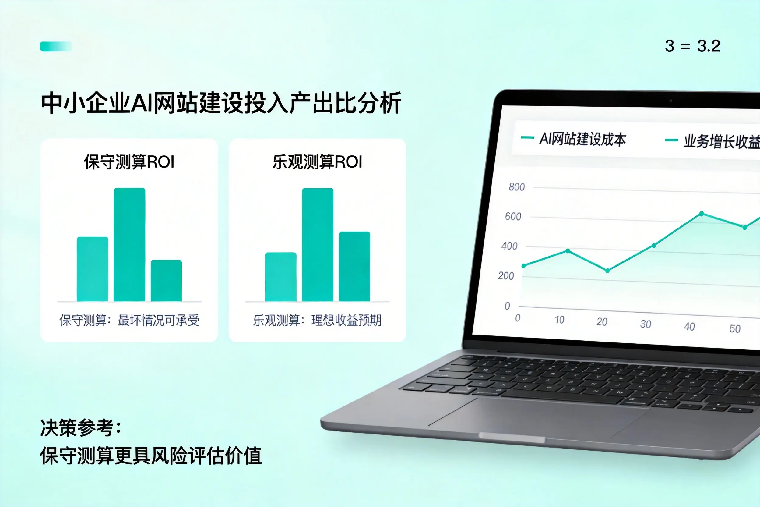 驻马店中小企业AI网站建设投入产出比怎么算？先看这份分析