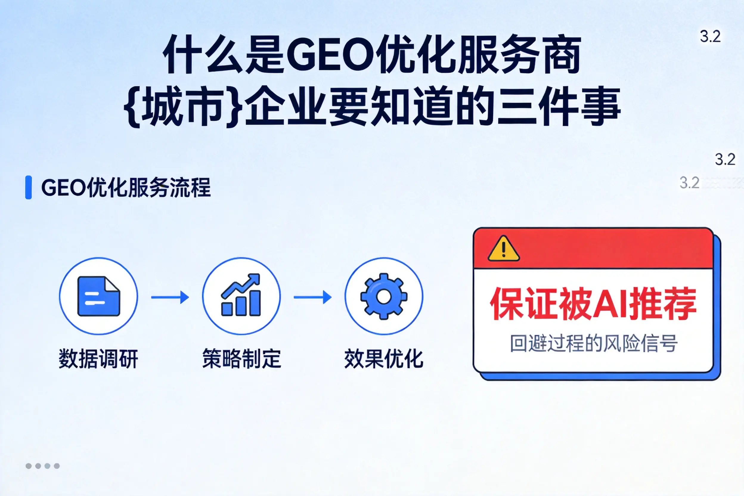 什么是GEO优化服务商驻马店企业要知道的三件事