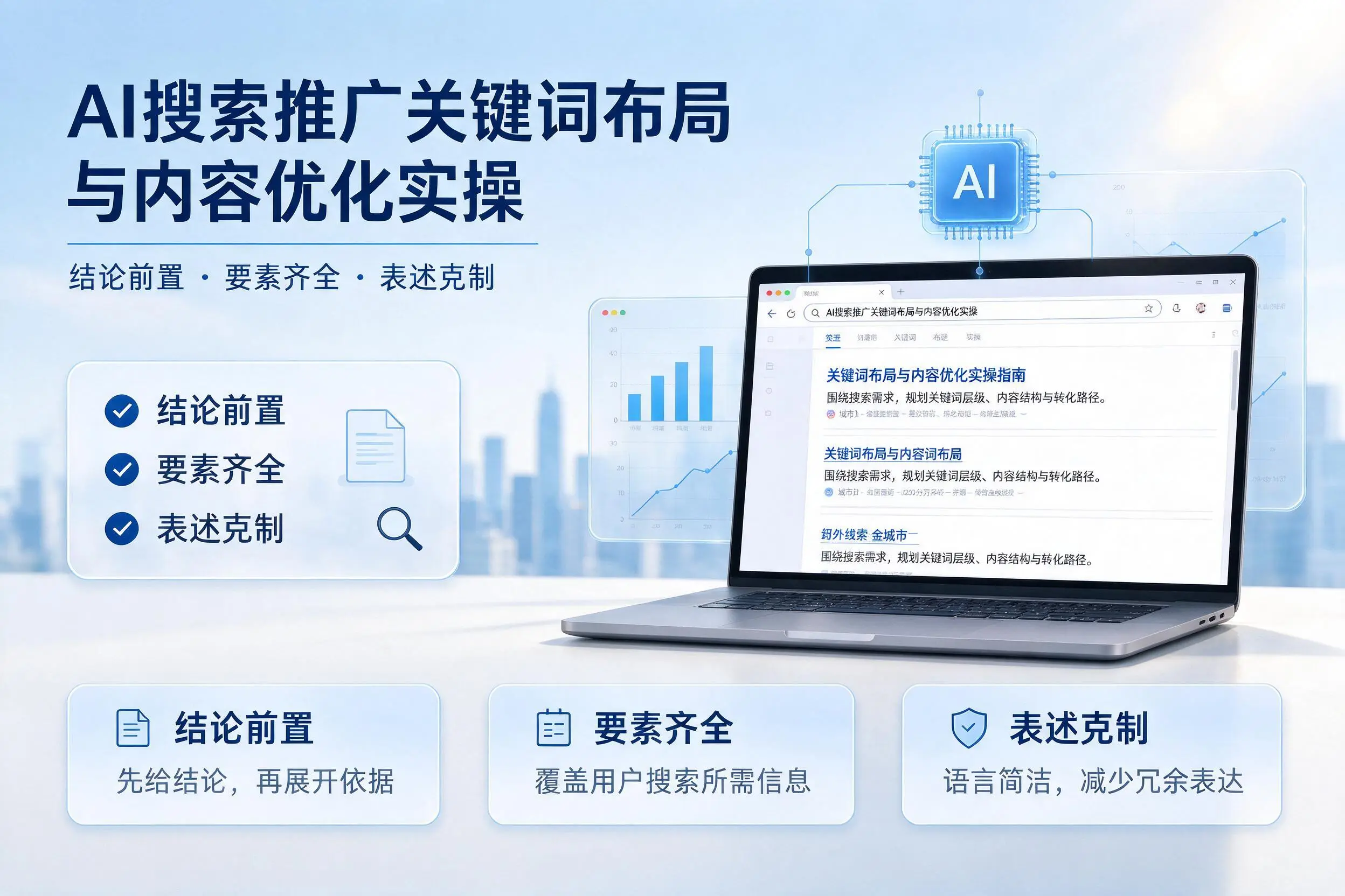 驻马店AI搜索推广关键词布局与内容优化实操