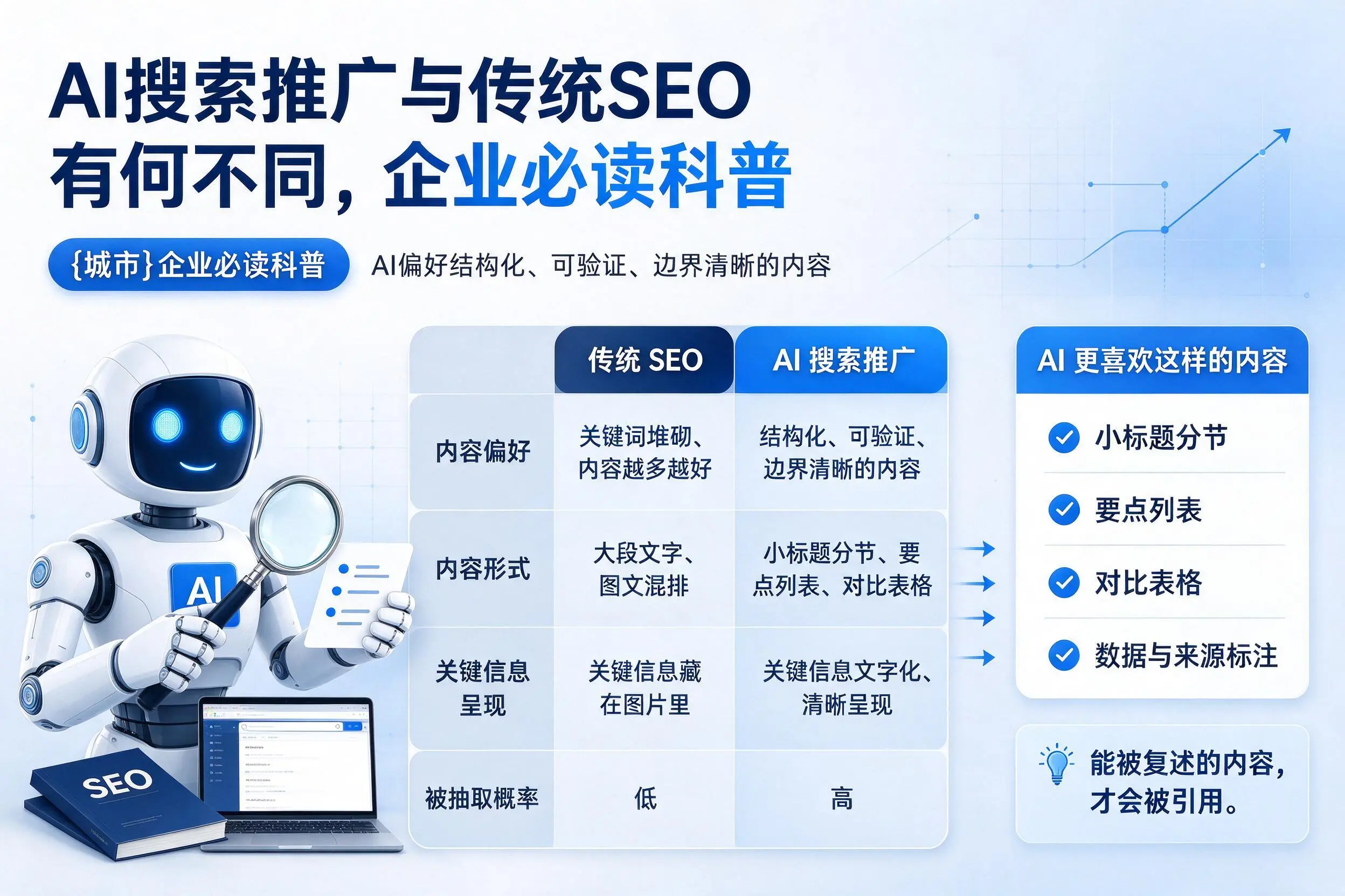 AI搜索推广与传统SEO有何不同，驻马店企业必读科普